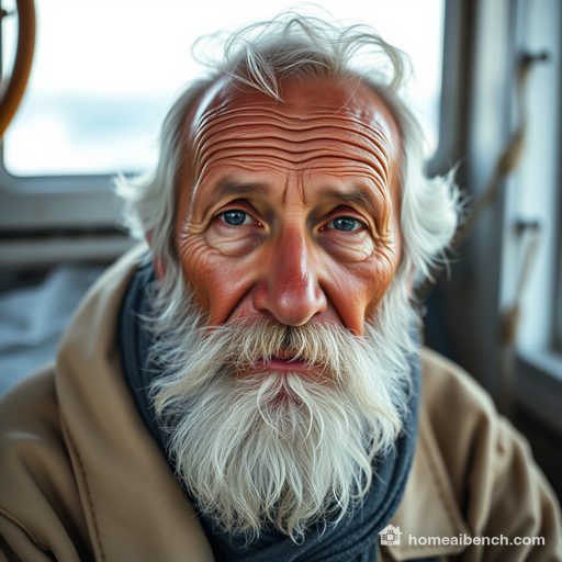 FLUX.1 schnell, Portrait, prompt bench, seed 104