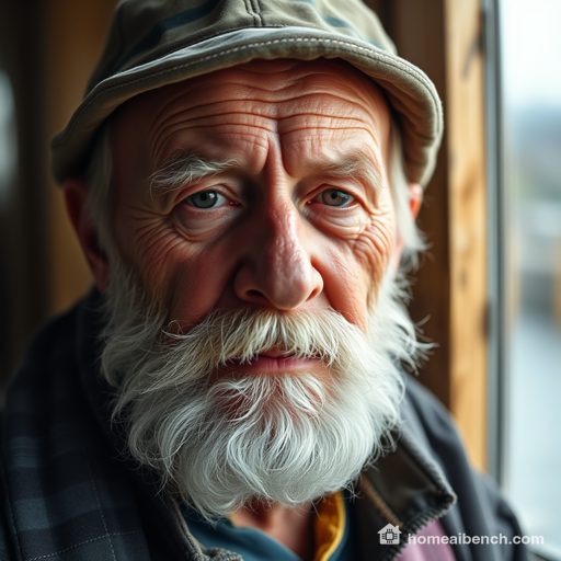FLUX.1 schnell, Portrait, prompt bench, seed 105