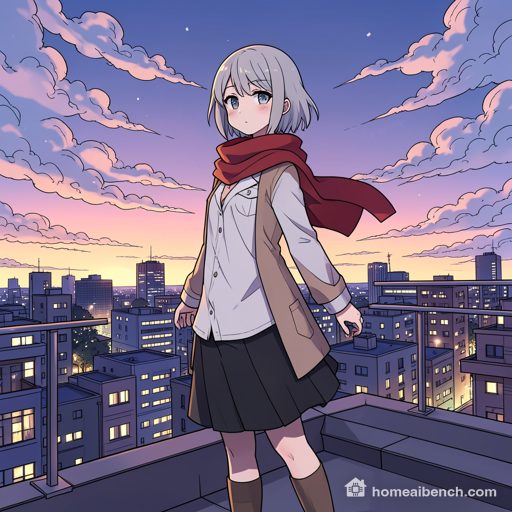 FLUX.2 klein, Anime, seed 301