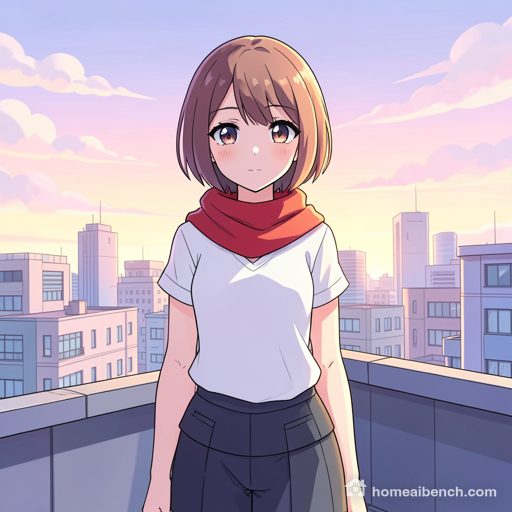 FLUX.2 klein, Anime, seed 300