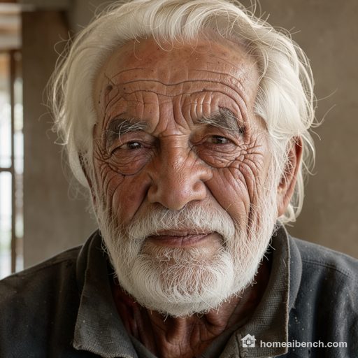 FLUX.3 klein, Portrait, prompt bench, seed 101