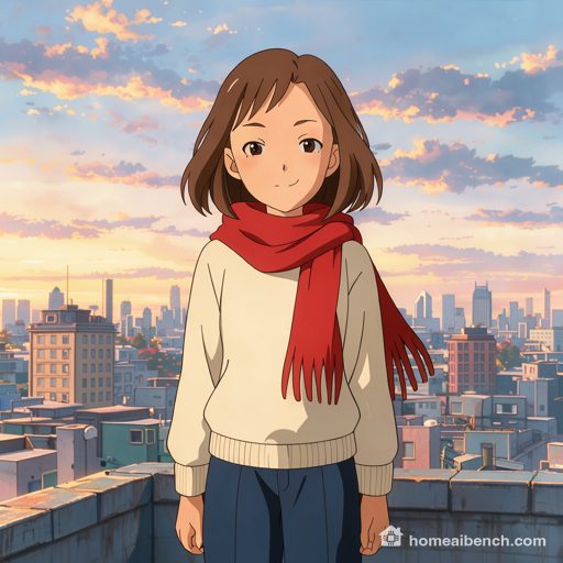 FLUX.3 klein, Anime, seed 301
