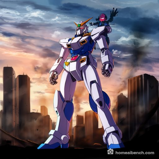 MossAD-Demo, Anime: robot, prompt anime, seed 401