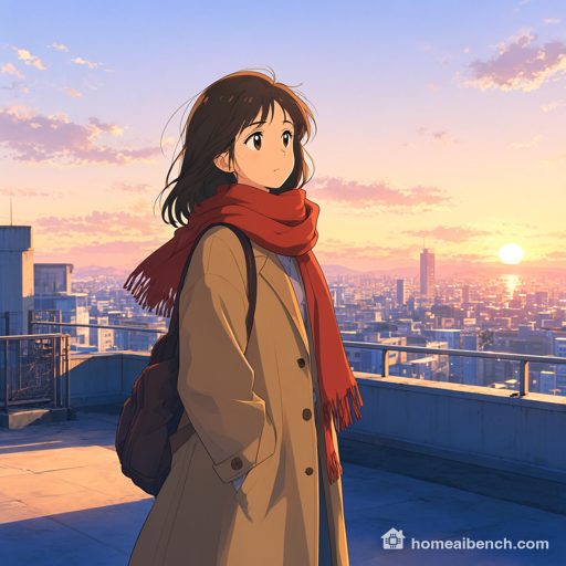 Qwen-Image 2.1, Anime, seed 300