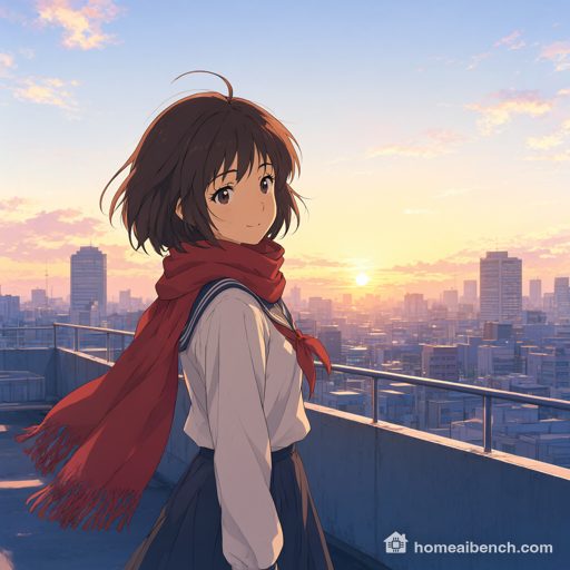 Qwen-Image 2.1, Anime, seed 301