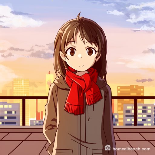 MossAD-Demo, Anime: rooftop, prompt anime-r2, seed 400