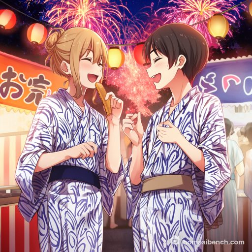 MossAD-Demo, Anime: festival, prompt anime-r2, seed 400