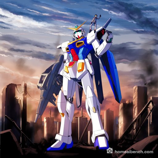 MossAD-Demo, Anime: robot, prompt anime-r2, seed 400