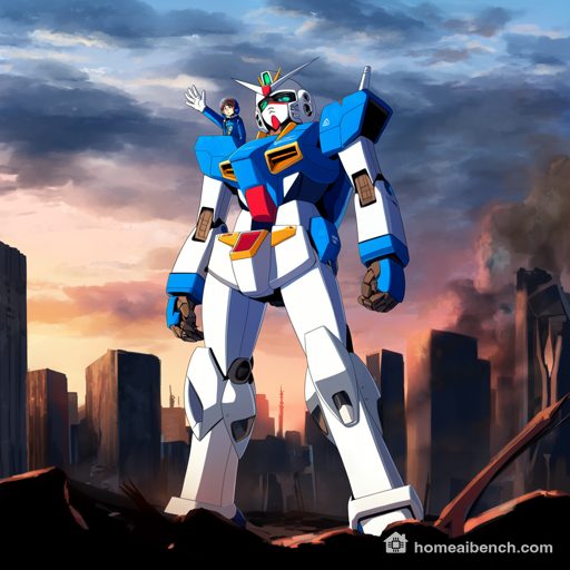 MossAD-Demo, Anime: robot, prompt anime-r2, seed 401