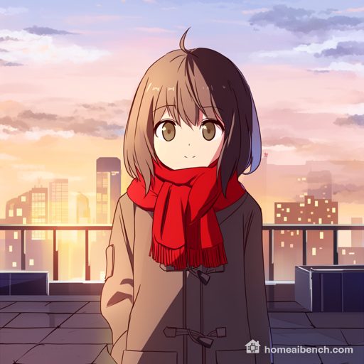 MossAD-Demo, Anime: rooftop, prompt anime-r2-tags, seed 400