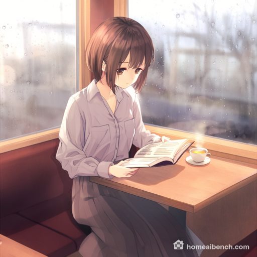 MossAD-Demo, Anime: cafe, prompt anime-r2-tags, seed 400