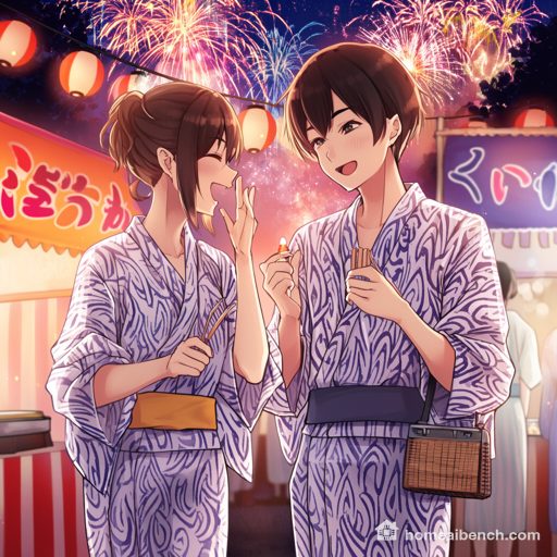 MossAD-Demo, Anime: festival, prompt anime-r2-tags, seed 400