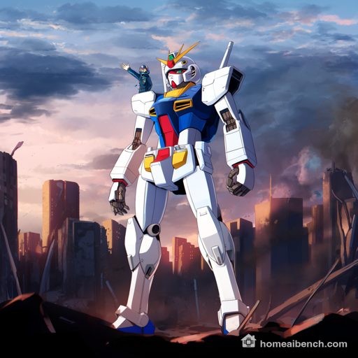 MossAD-Demo, Anime: robot, prompt anime-r2-tags, seed 401